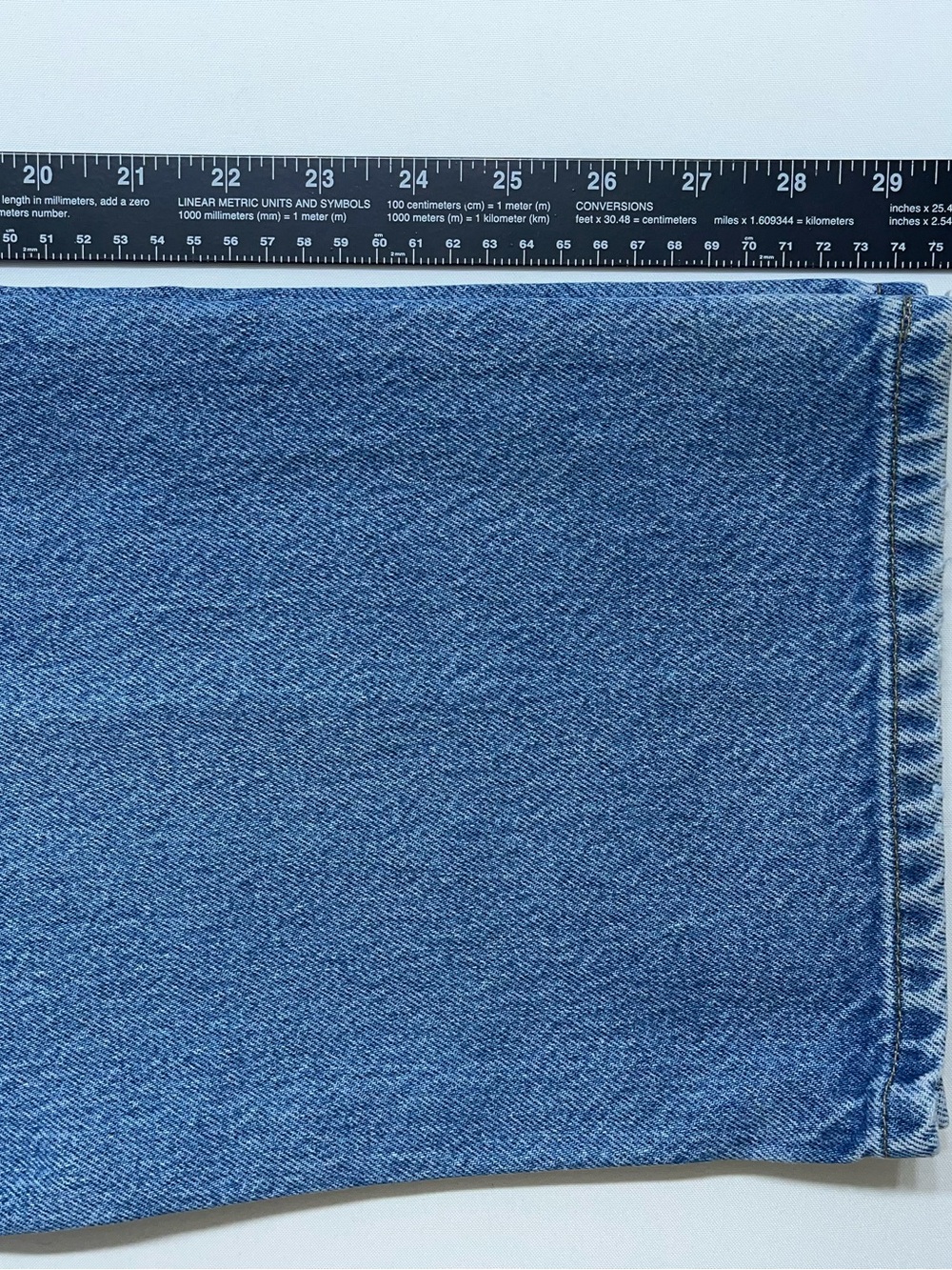 Carhartt B160 DST Blue Jeans Mens Size 40x30 Light Wash Wide Leg Denim - Picture 8 of 13